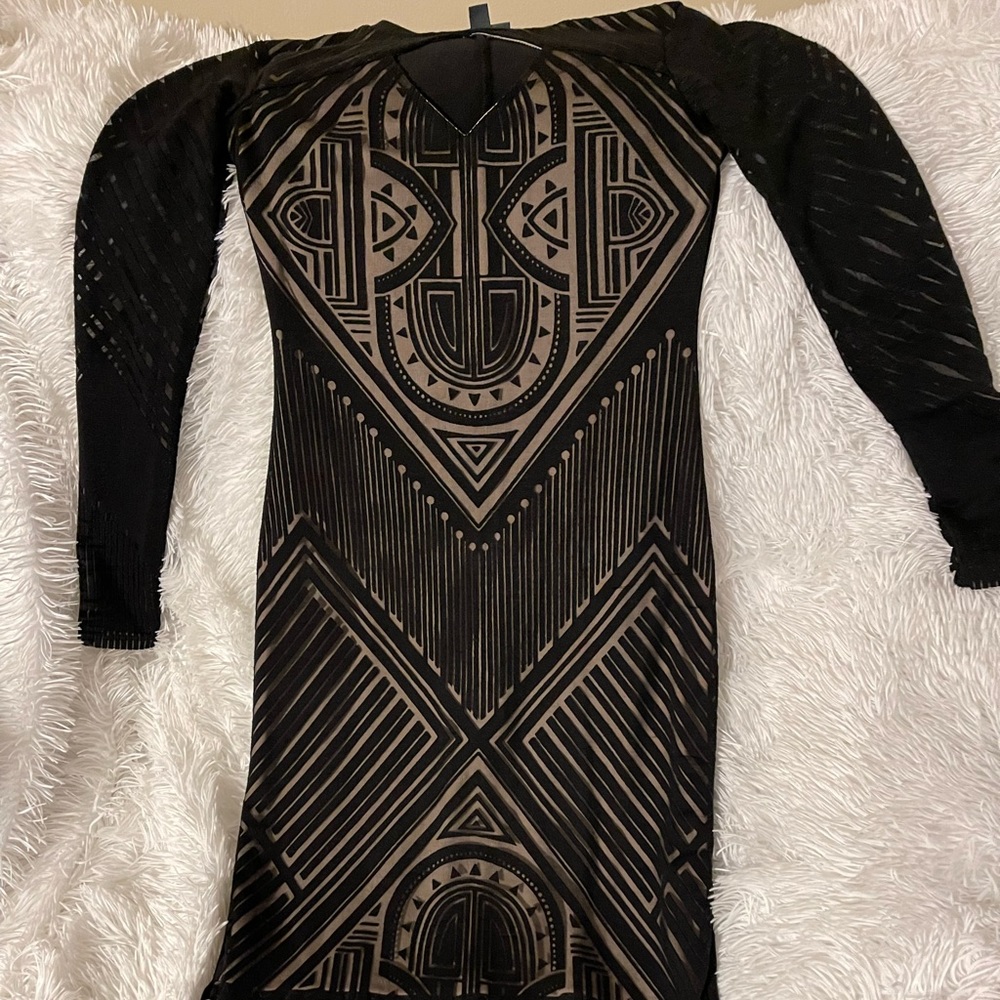 Black body con dress. Size extra small. Sexy and cute fit.